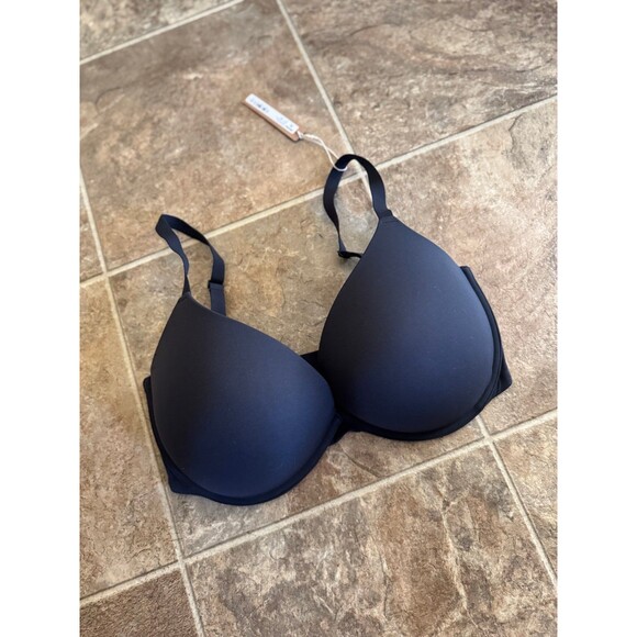Skims Fits Everybody Super Push-up Bra Onyx Size 36DDD - Picture 2 of 7